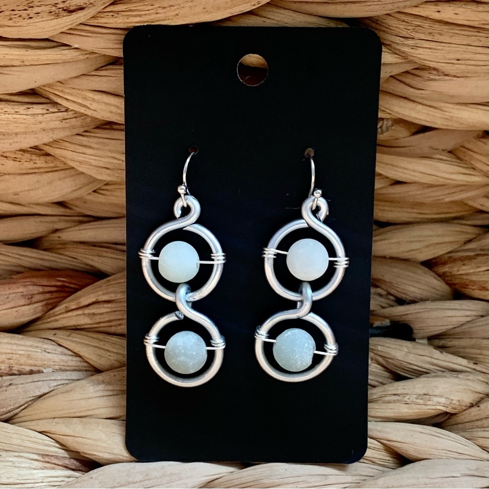• [Handmade] Amazonite Earrings •